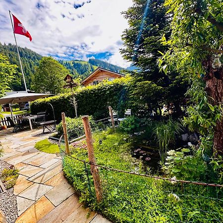 The Swiss Paradise 2 Apartment With Garden, Whirlpool, And Mountain Panorama Wirzweli Kültér fotó