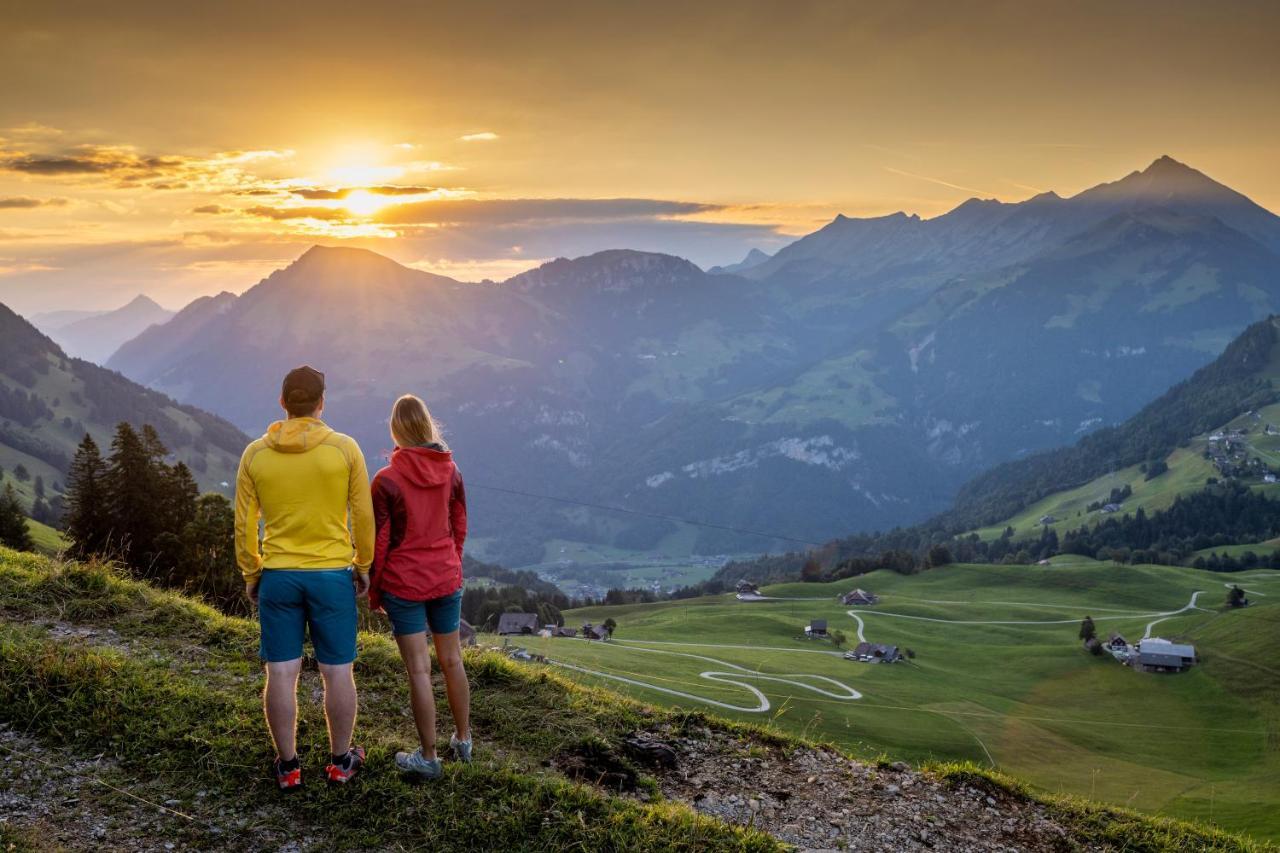 The Swiss Paradise 2 Apartment With Garden, Whirlpool, And Mountain Panorama Wirzweli Kültér fotó